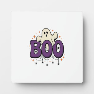 Halloween-Geist Buu Lustige Spinne Vintage_1 Fotoplatte