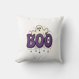 Halloween-Geist Buu Lustige Spinne Vintage_1 Kissen