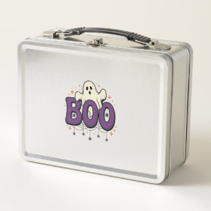 Halloween-Geist Buu Lustige Spinne Vintage_1 Metall Brotdose