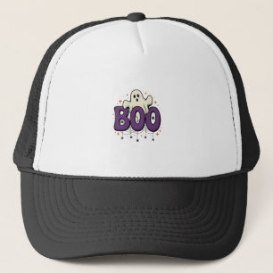 Halloween-Geist Buu Lustige Spinne Vintage_1 Truckerkappe