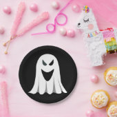Halloween-Geist-Cartoon-Illustration 02 Pappteller (Party)