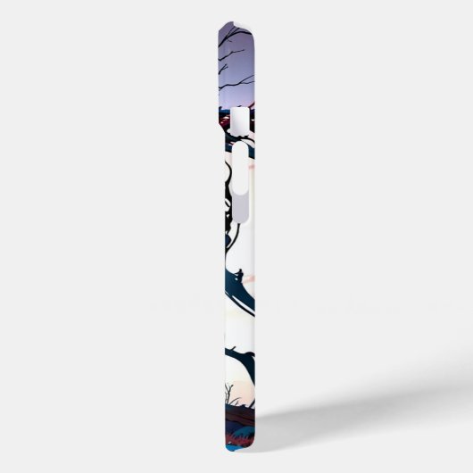 Halloween-Geist Case-Mate iPhone Hülle (Rückseite / Links)