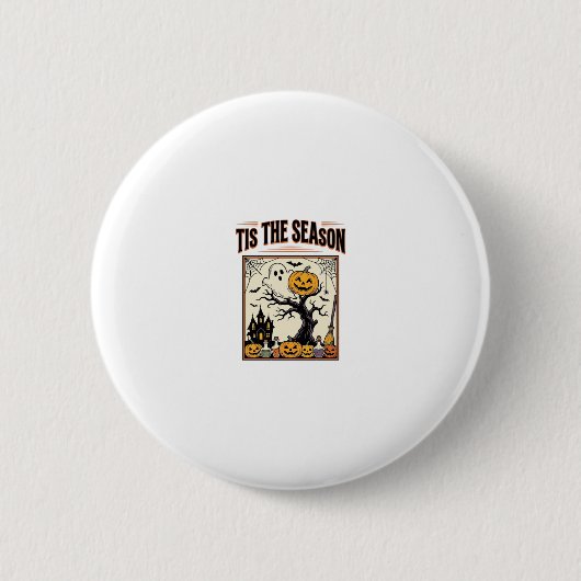 Halloween-Geist Die Saison Geisterhaus_1 Button (Vorderseite)