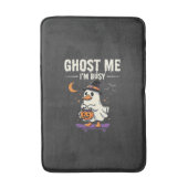 Halloween-Geist-Enten-Skateboard-Design_1 Badematte (Vorderseite Vertikal)