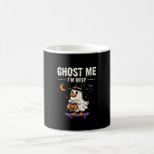 Halloween-Geist-Enten-Skateboard-Design_1 Kaffeetasse (Mittel)
