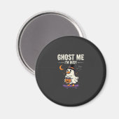 Halloween-Geist-Enten-Skateboard-Design_1 Magnet (Vorderseite/Rückseite)