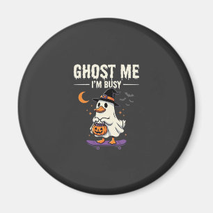 Halloween-Geist-Enten-Skateboard-Design_1 Magnet
