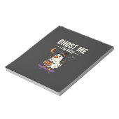 Halloween-Geist-Enten-Skateboard-Design_1 Notizblock (Rotiert)