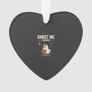 Halloween-Geist-Enten-Skateboard-Design_1 Ornament