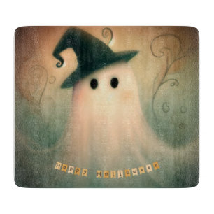 Halloween/Geist/Fall/Weiße Ornamente Schneidebrett