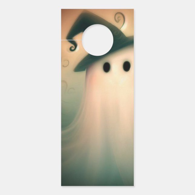 Halloween/Geist/Fall/Weiße Ornamente Türanhänger (Vorderseite)