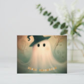 Halloween/Geist/Fall/Whimsisch Postkarte (Stehend Vorderseite)