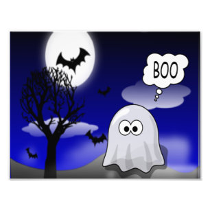 Halloween-Geist Fotodruck