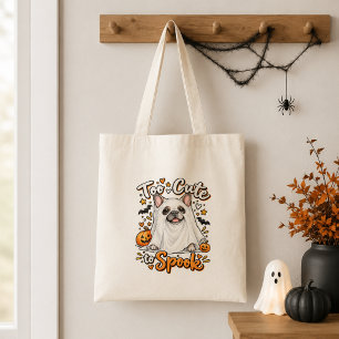 Halloween-Geist Französische Bulldogge Süß Tragetasche
