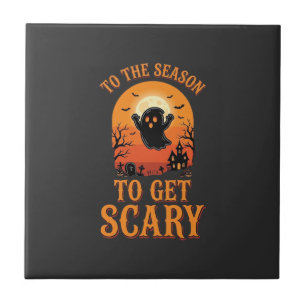 Halloween-Geist für die Saison, um gruselig zu wer Fliese