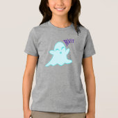 Halloween-Geist für Shirt-Kinder Tri-Blend Shirt (Vorderseite)