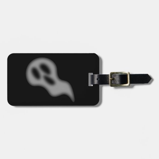 Halloween-Geist-Gepäckanhänger Gepäckanhänger (Vorderseite horizontal)