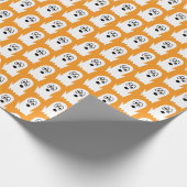 Halloween-Geist Geschenkpapier (Ecke)