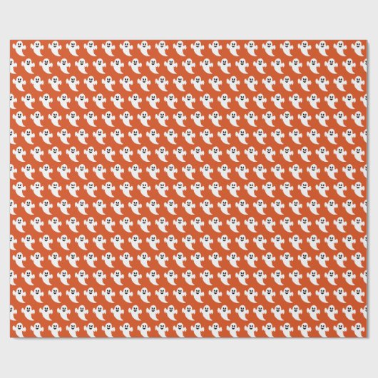 Halloween-Geist Geschenkpapier (Flach)