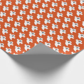Halloween-Geist Geschenkpapier (Ecke)