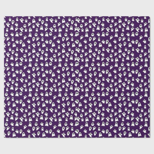 Halloween-Geist Geschenkpapier (Saum)