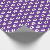 Halloween-Geist Geschenkpapier (Ecke)