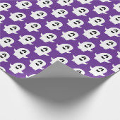 Halloween-Geist Geschenkpapier (Ecke)