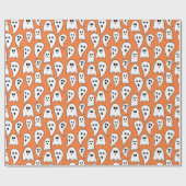 Halloween-Geist Geschenkpapier (Flach)