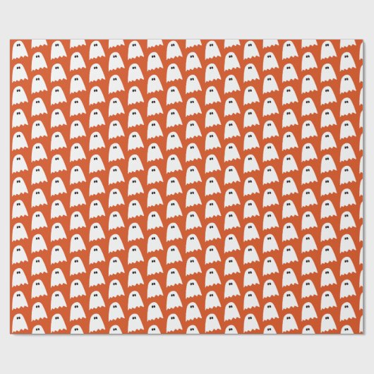 Halloween-Geist Geschenkpapier (Flach)