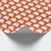 Halloween-Geist Geschenkpapier (Ecke)