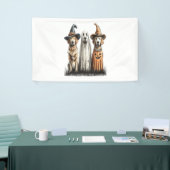 Halloween Geist Golden Retriever Hund Banner (Messeveranstaltung)