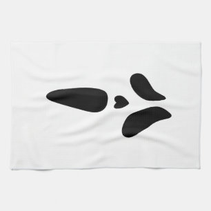 Halloween-Geist Grusel Gesicht Feiertag Geschirrtuch