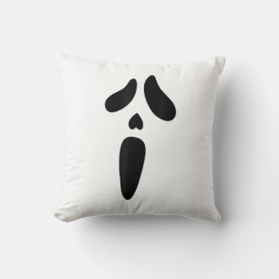 Halloween-Geist Gruseliges Gesicht Feiertag Kissen