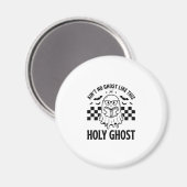 Halloween-Geist Heiliger Geist Lustig Vintage Scha Magnet (Vorderseite/Rückseite)