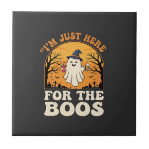 Halloween-Geist hier für das Buhrufen Fliese
