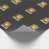 Halloween-Geist hier für das Buhrufen Geschenkpapier (Ecke)