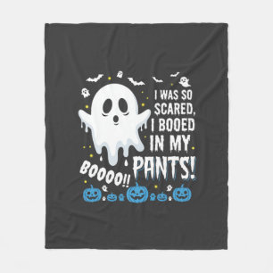 Halloween-Geist Ich habe meine Hose ausgebuht Desi Fleecedecke