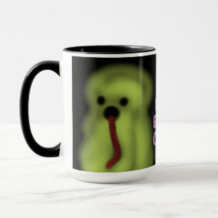 Halloween-Geist Ich liebe frisch aufgebrühten Booo Tasse