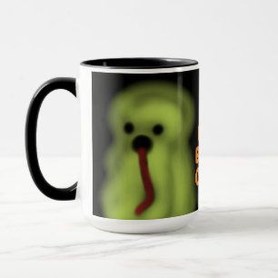 Halloween-Geist Ich liebe frisch aufgebrühten Booo Tasse