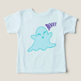 Halloween-Geist im Shirt Bluey-Thema