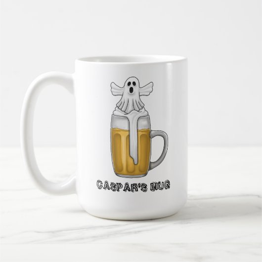 Halloween-Geist Kaffeetasse (Links)