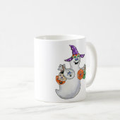 Halloween-Geist Kaffeetasse (VorderseiteRechts)