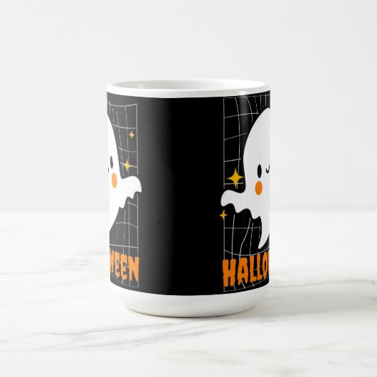 Halloween-Geist Kaffeetasse (Mittel)