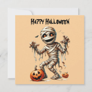 Halloween-Geist Karte