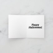 Halloween-Geist Karte (Innenseite)