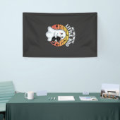 Halloween-Geist Katze Little Boo Banner (Messeveranstaltung)