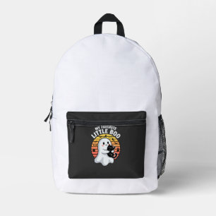 Halloween-Geist Katze Little Boo Bedruckter Rucksack