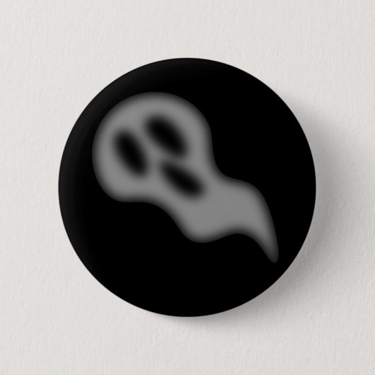 Halloween-Geist-Knopf Button (Vorderseite)
