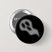 Halloween-Geist-Knopf Button (Vorne & Hinten)