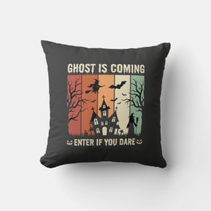 Halloween-Geist kommt ins Spukhaus Kissen